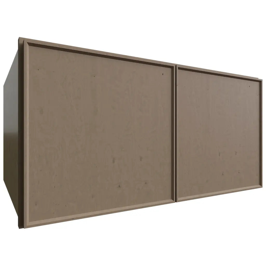 Fabuwood Allure Echo Mocha 30" W X 15" H X 24" D Double Door Wall Cabinet