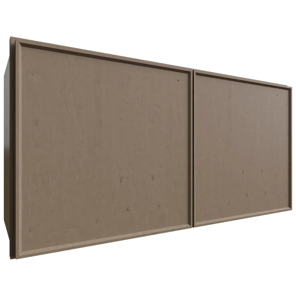 Fabuwood Allure Echo Mocha 30" W X 15" H X 12" D Double Door Wall Cabinet