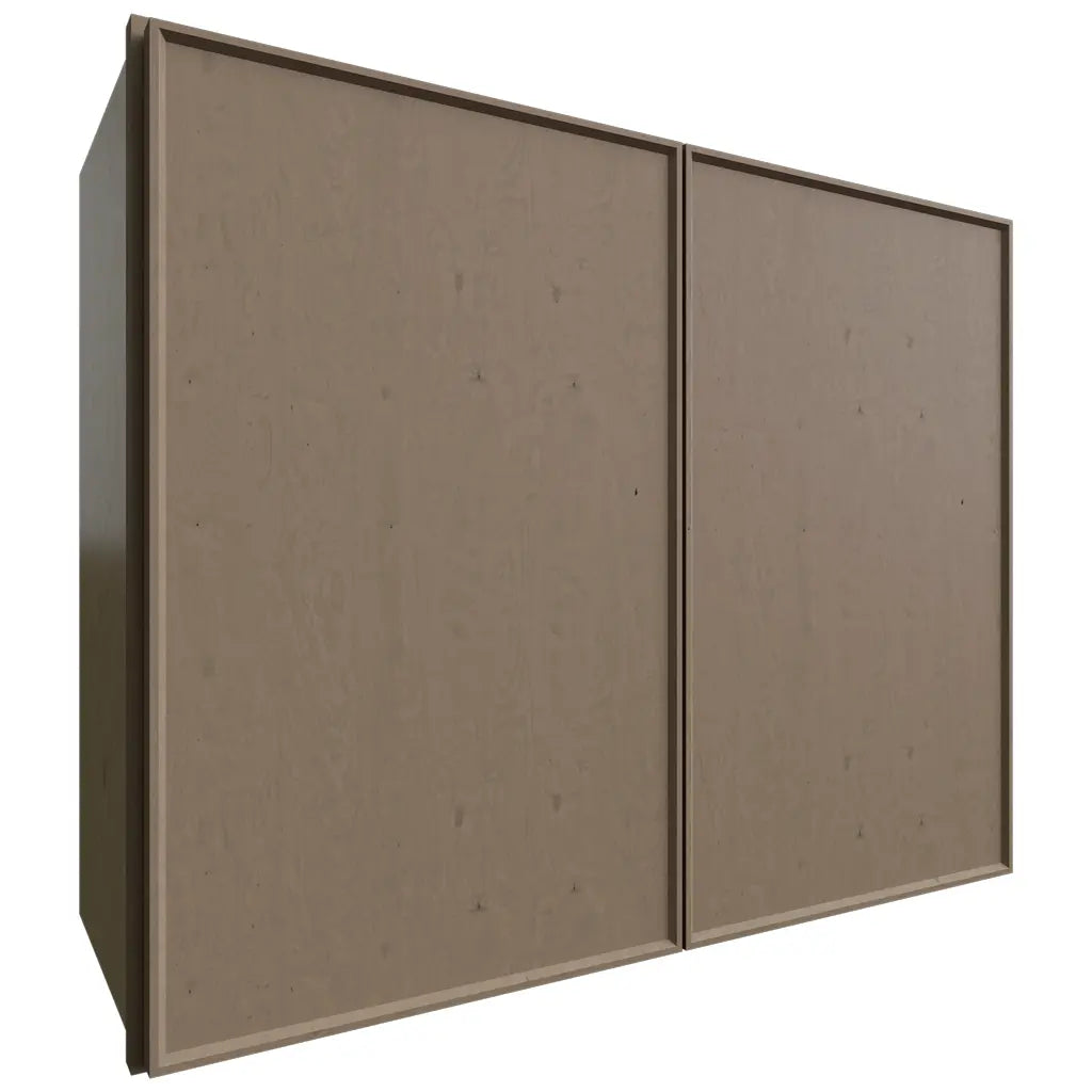 Fabuwood Allure Echo Mocha 30" W X 24" H X 12" D Double Door Wall Cabinet