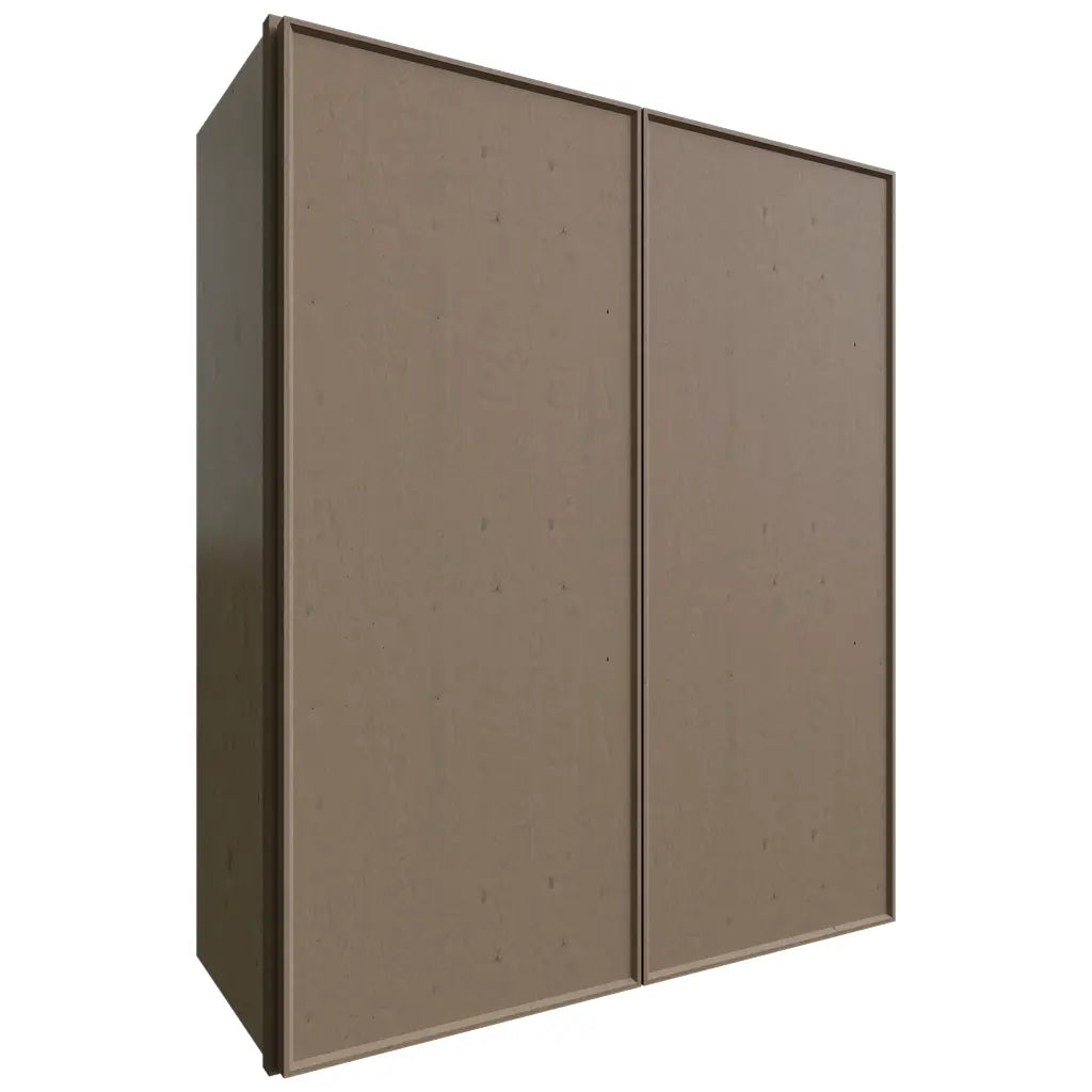 Fabuwood Allure Echo Mocha 30" W X 36" H X 12" D Double Door Wall Cabinet
