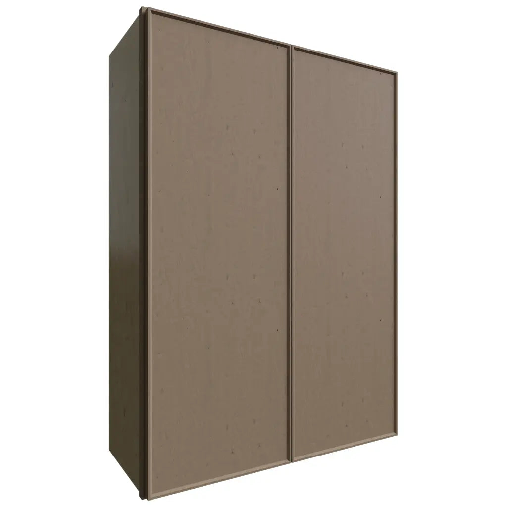 Fabuwood Allure Echo Mocha 30" W X 42" H X 12" D Double Door Wall Cabinet
