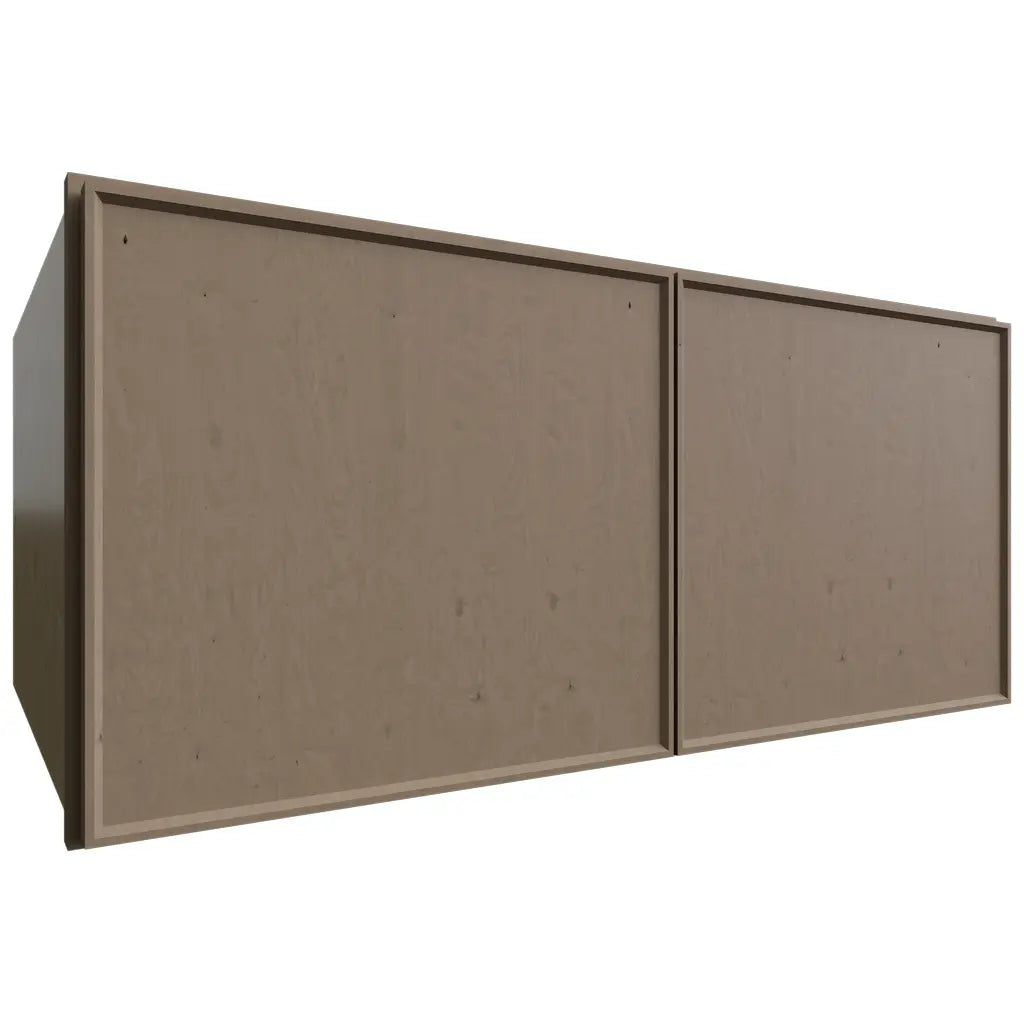 Fabuwood Allure Echo Mocha 33" W X 15" H X 24" D Double Door Wall Cabinet