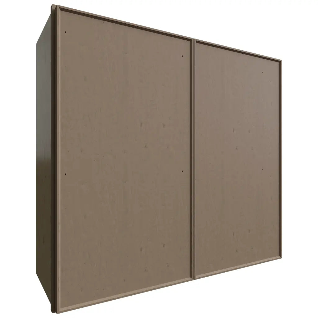 Fabuwood Allure Echo Mocha 33" W X 30" H X 12" D Double Door Wall Cabinet