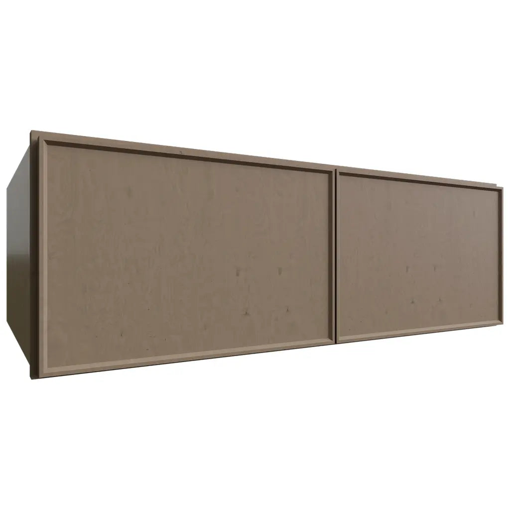 Fabuwood Allure Echo Mocha 36" W X 12" H X 24" D Double Door Wall Cabinet