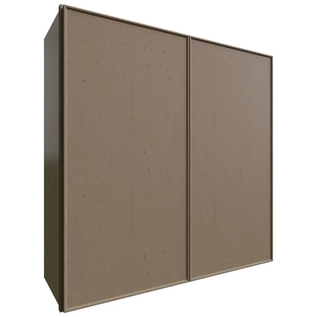Fabuwood Allure Echo Mocha 36" W X 36" H X 12" D Double Door Wall Cabinet