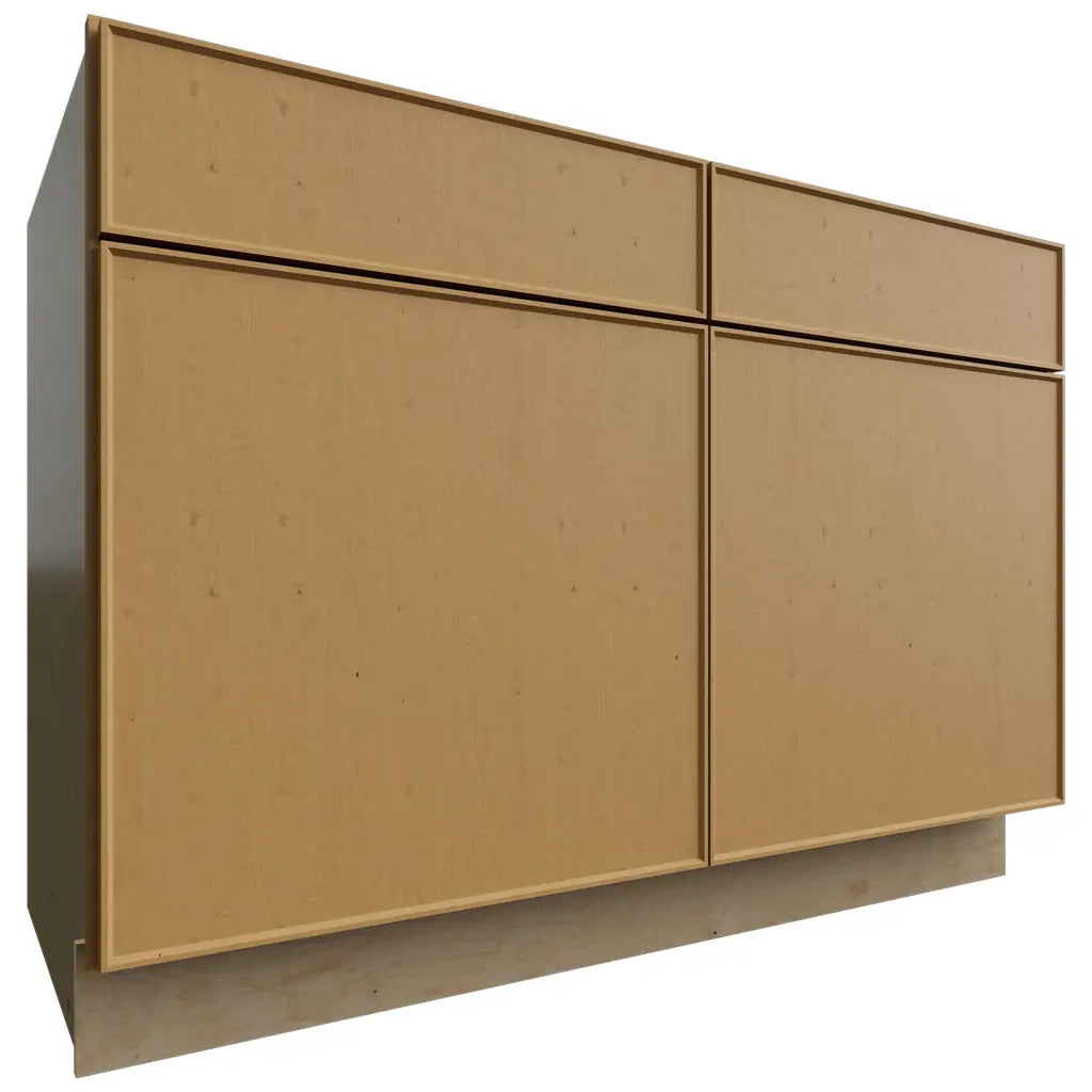 Fabuwood Allure Echo Timber 48" W X 34 1/2" H X 24" D Double Doors/Double Drawers Base Cabinet