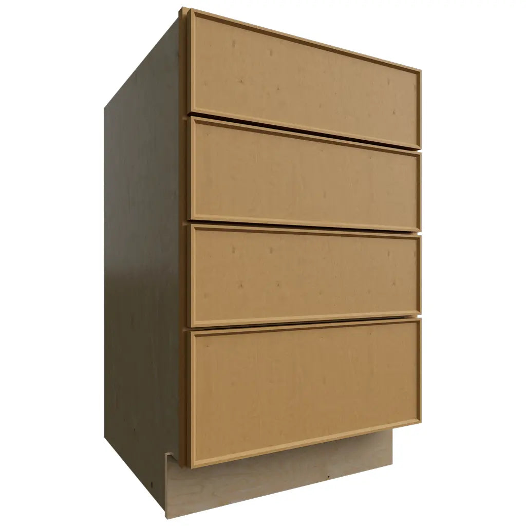Fabuwood Allure Echo Timber 21" W X 34 1/2" H X 24" D 4 Drawer Base Cabinet