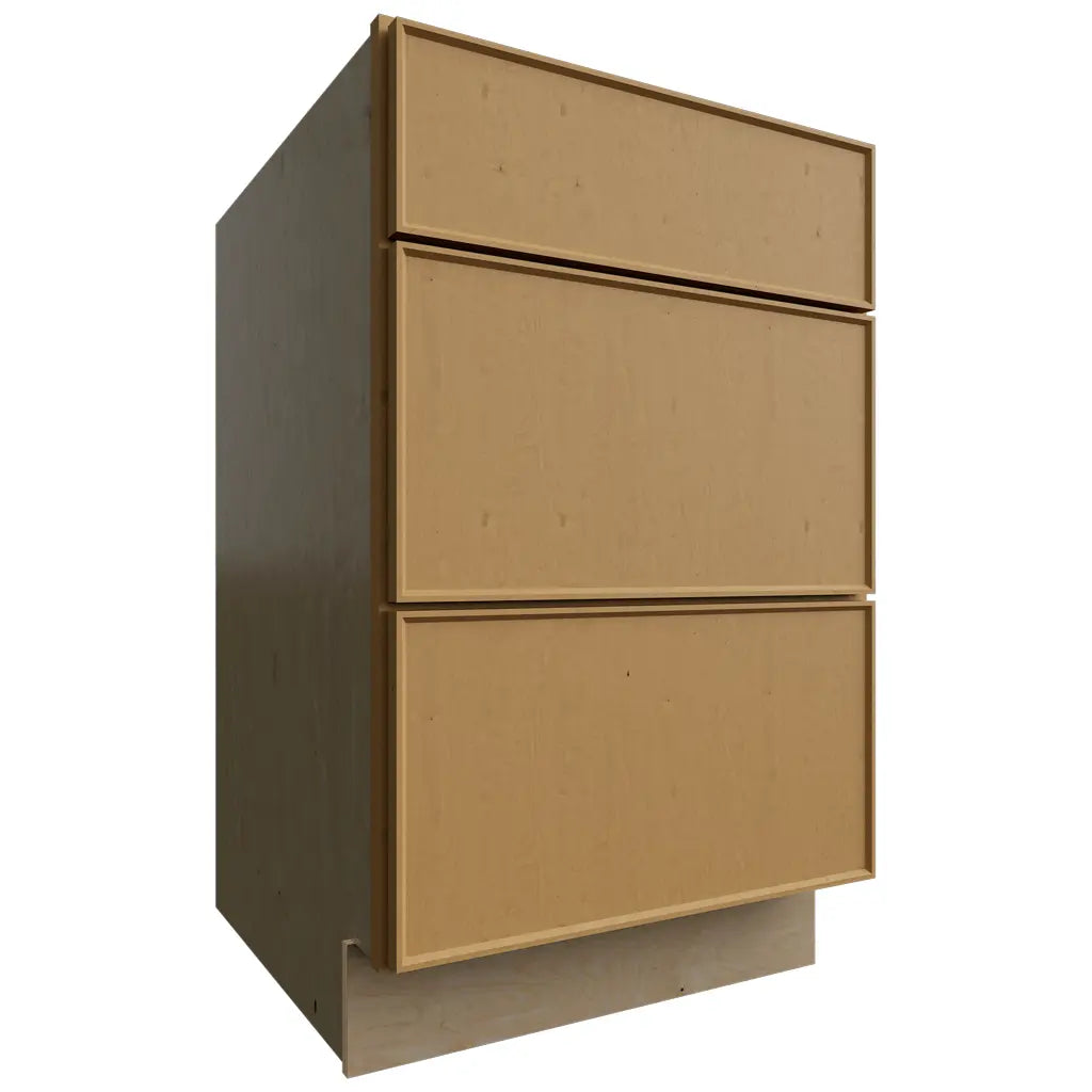 Fabuwood Allure Echo Timber 21" W X 34 1/2" H X 24" D 3 Drawer Base Cabinet