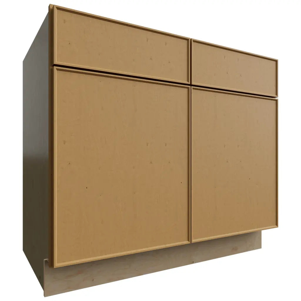 Fabuwood Allure Echo Timber 39" W X 34 1/2" H X 24" D Double Door Sink Base Cabinet