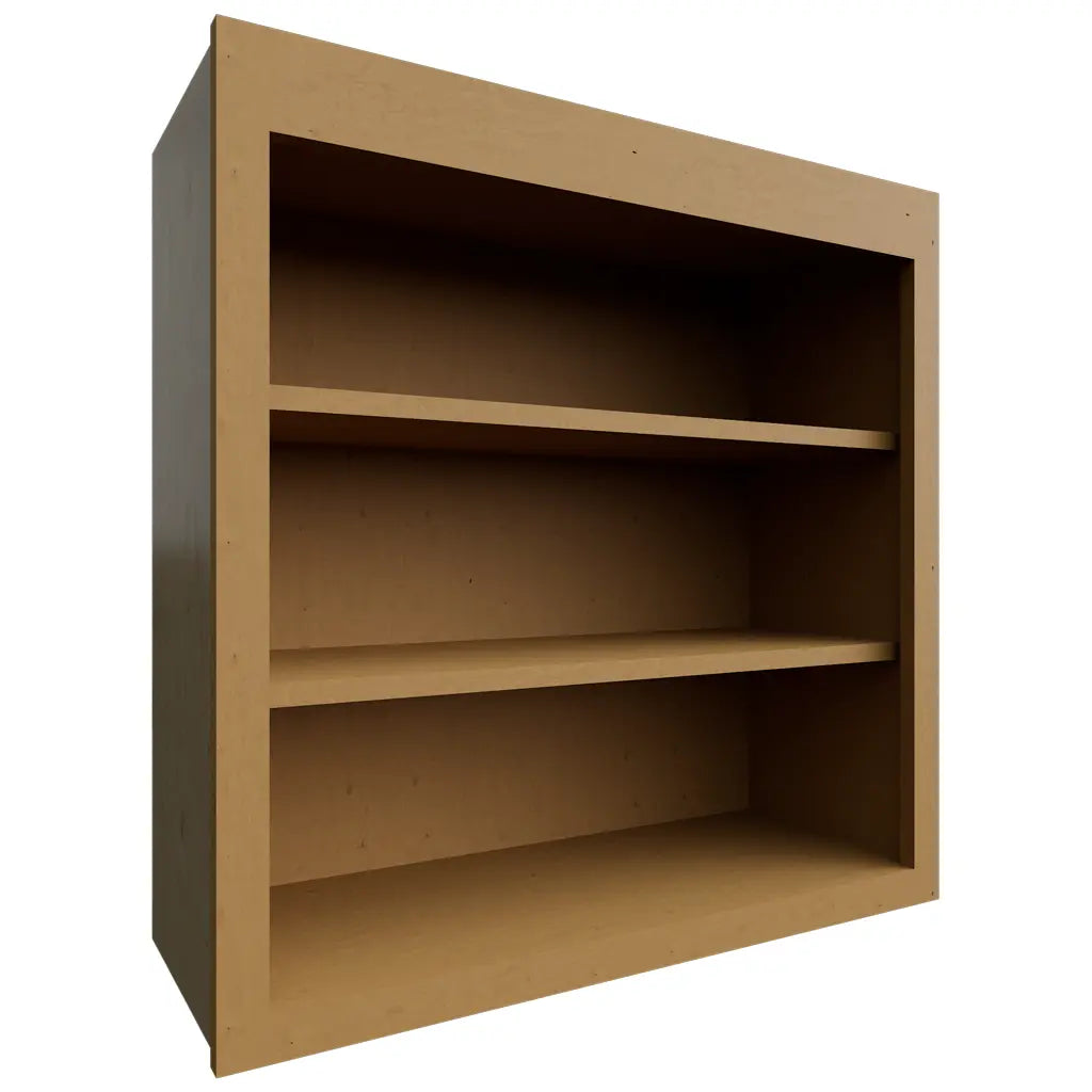 Fabuwood Allure Echo Timber 30" W X 30" H X 12" D Wall Open Shelf Cabinet