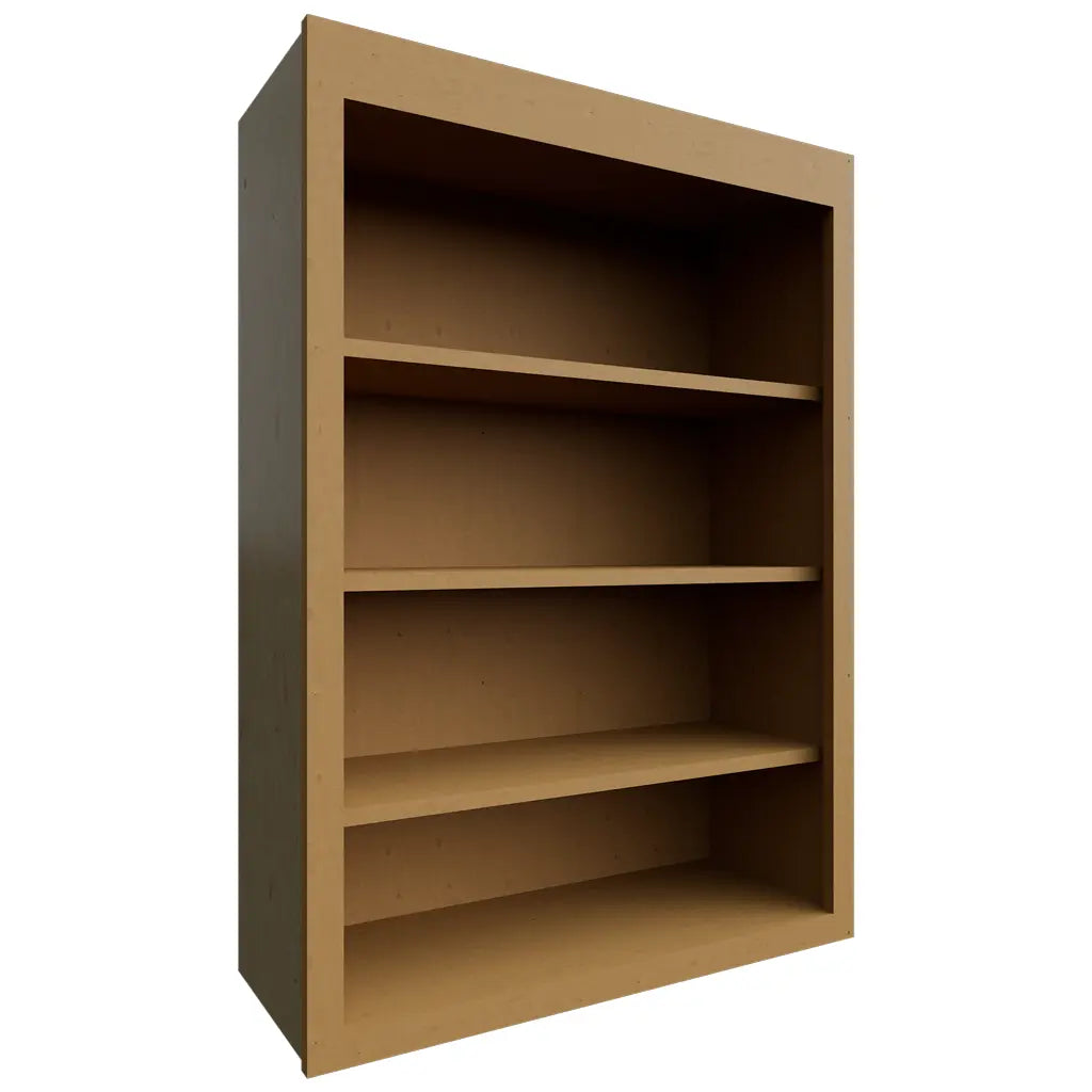 Fabuwood Allure Echo Timber 30" W X 42" H X 12" D Wall Open Shelf Cabinet