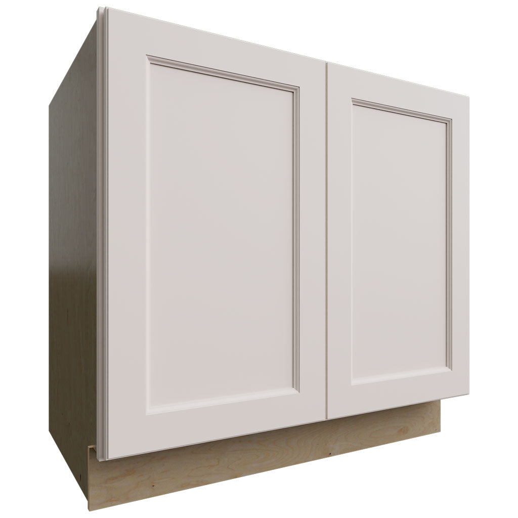 Fabuwood Allure Fusion Dove 36" W X 34 1/2" H X 24" D Full Height Double Door Base Cabinet