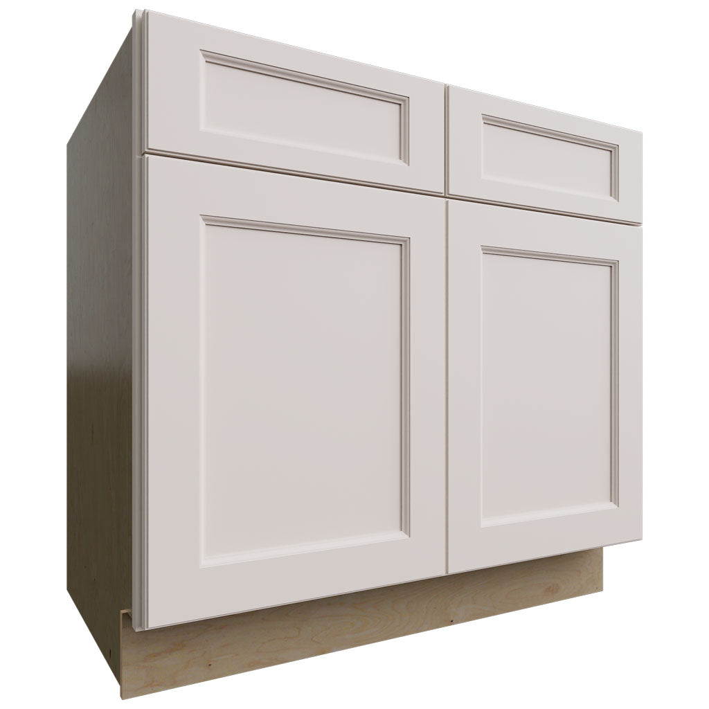 Fabuwood Allure Fusion Dove 36" W X 34 1/2" H X 24" D Double Door Base Cabinet