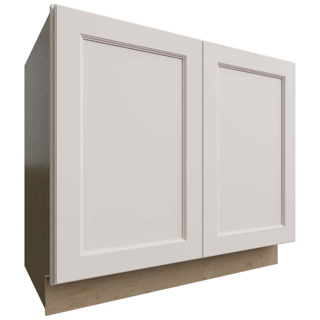 Fabuwood Allure Fusion Dove 39" W X 34 1/2" H X 24" D Full Height Double Door Base Cabinet
