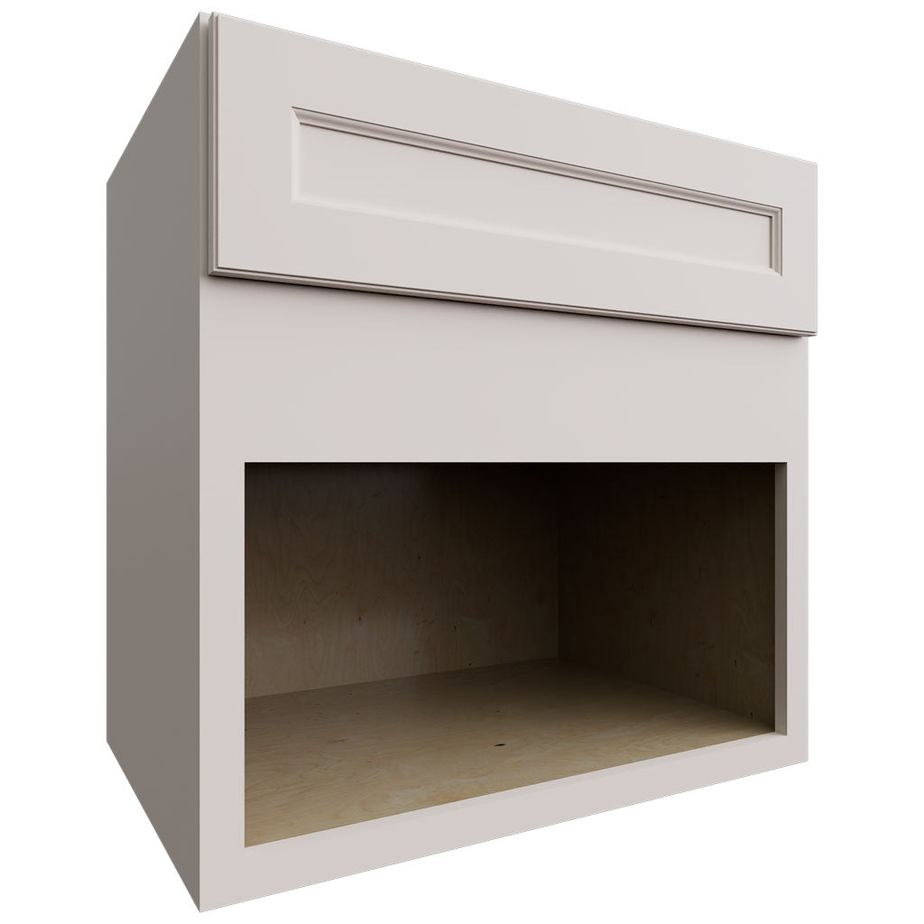 Fabuwood Allure Fusion Dove 30" W X 30" H X 21" D Wall Microwave Cabinet