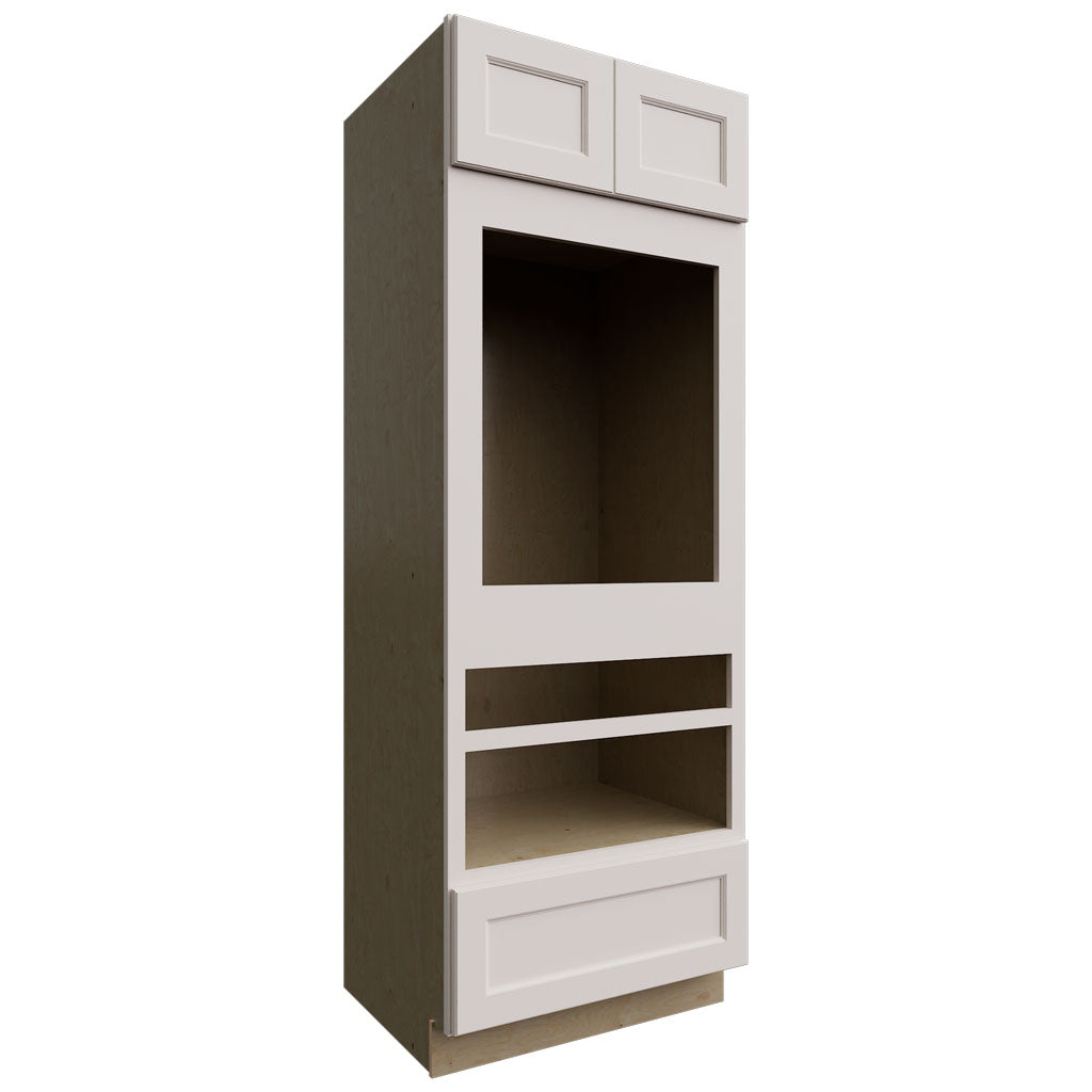 Fabuwood Allure Fusion Dove 33" W X 84" H X 24" D Double Oven Tall Cabinet