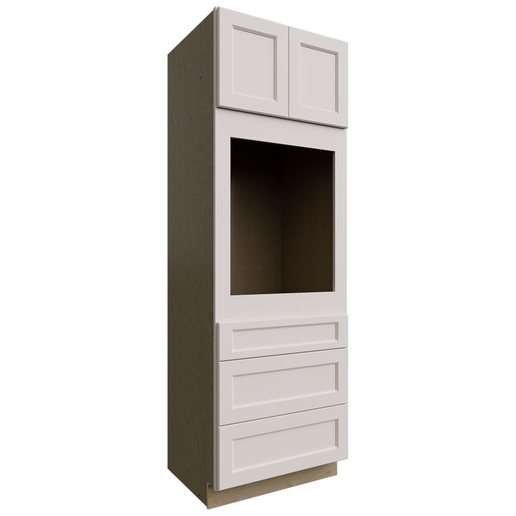 Fabuwood Allure Fusion Dove 33" W X 90" H X 24" D Single Oven Tall Cabinet