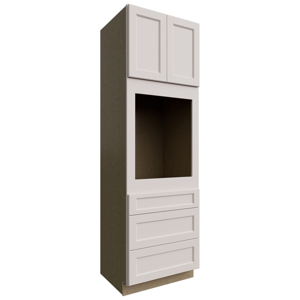 Fabuwood Allure Fusion Dove 33" W X 96" H X 24" D Single Oven Tall Cabinet