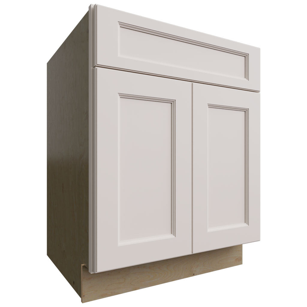 Fabuwood Allure Fusion Dove 27" W X 34 1/2" H X 24" D Double Door Sink Base Cabinet