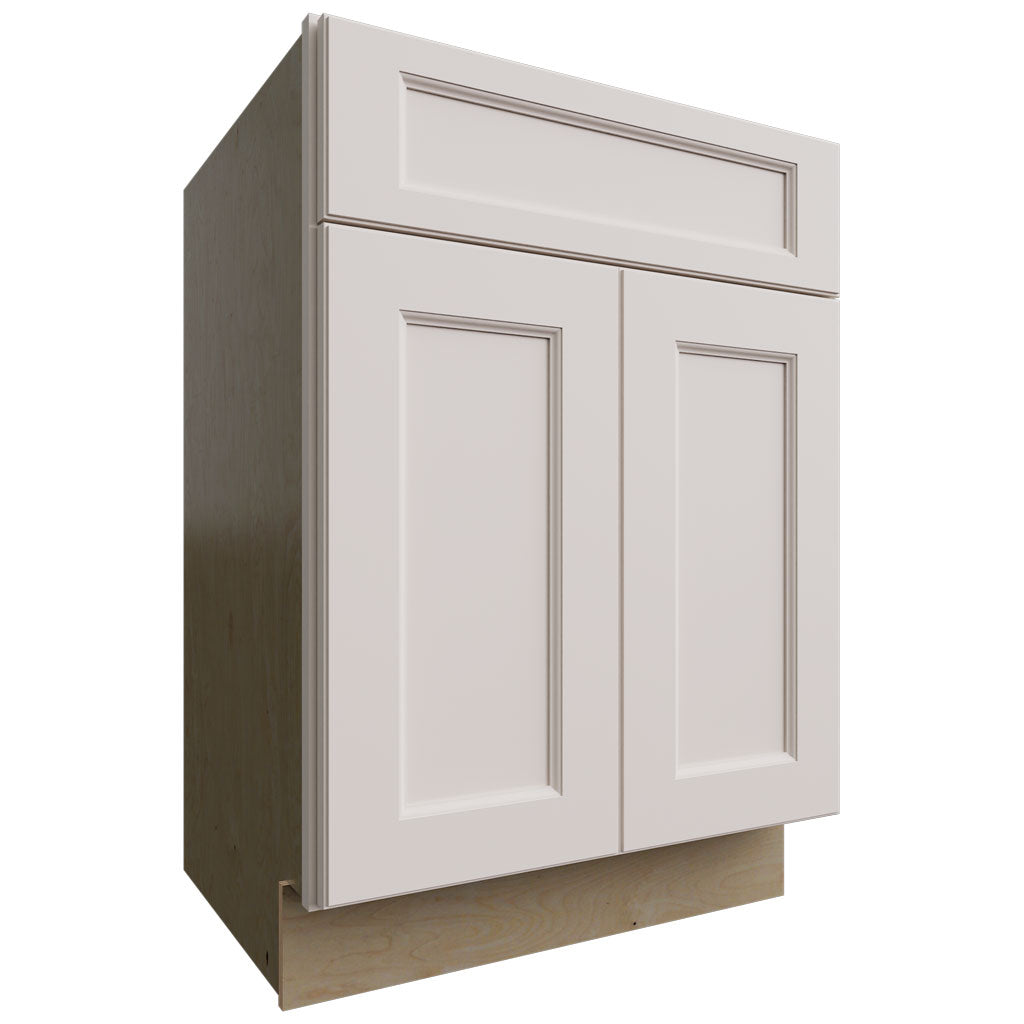 Fabuwood Allure Fusion Dove 24" W X 34 1/2" H X 21" D Vanity Base Cabinet