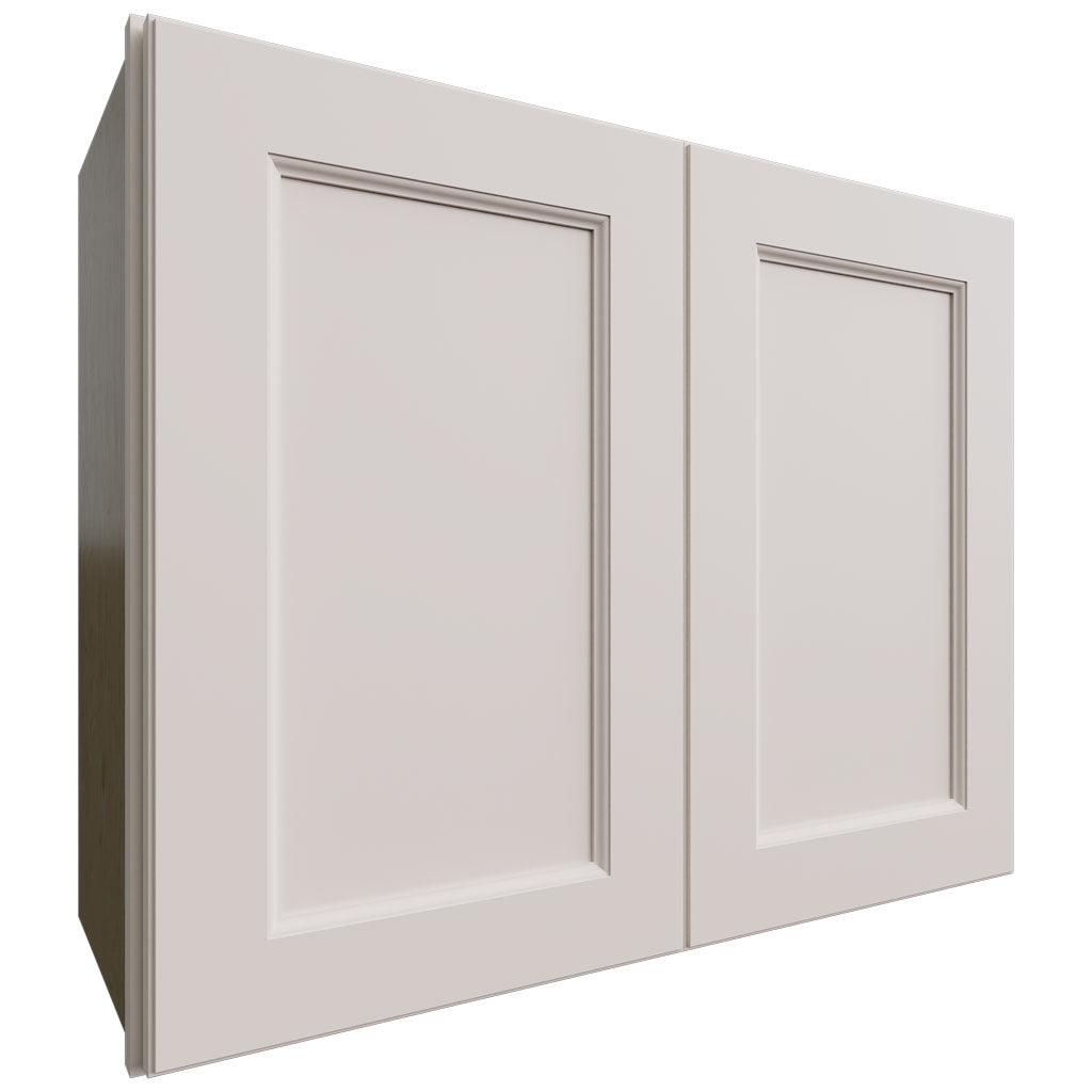 Fabuwood Allure Fusion Dove 30" W X 24" H X 12" D Double Door Wall Cabinet