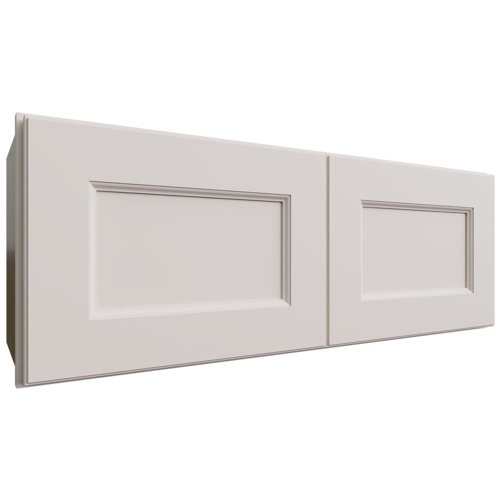 Fabuwood Allure Fusion Dove 33" W X 12" H X 12" D Double Door Wall Cabinet