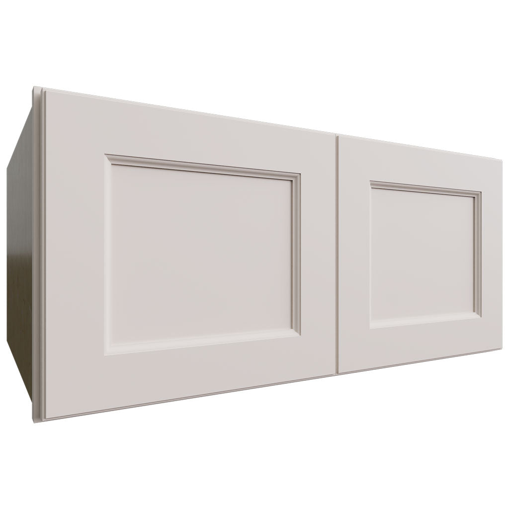 Fabuwood Allure Fusion Dove 33" W X 15" H X 24" D Double Door Wall Cabinet