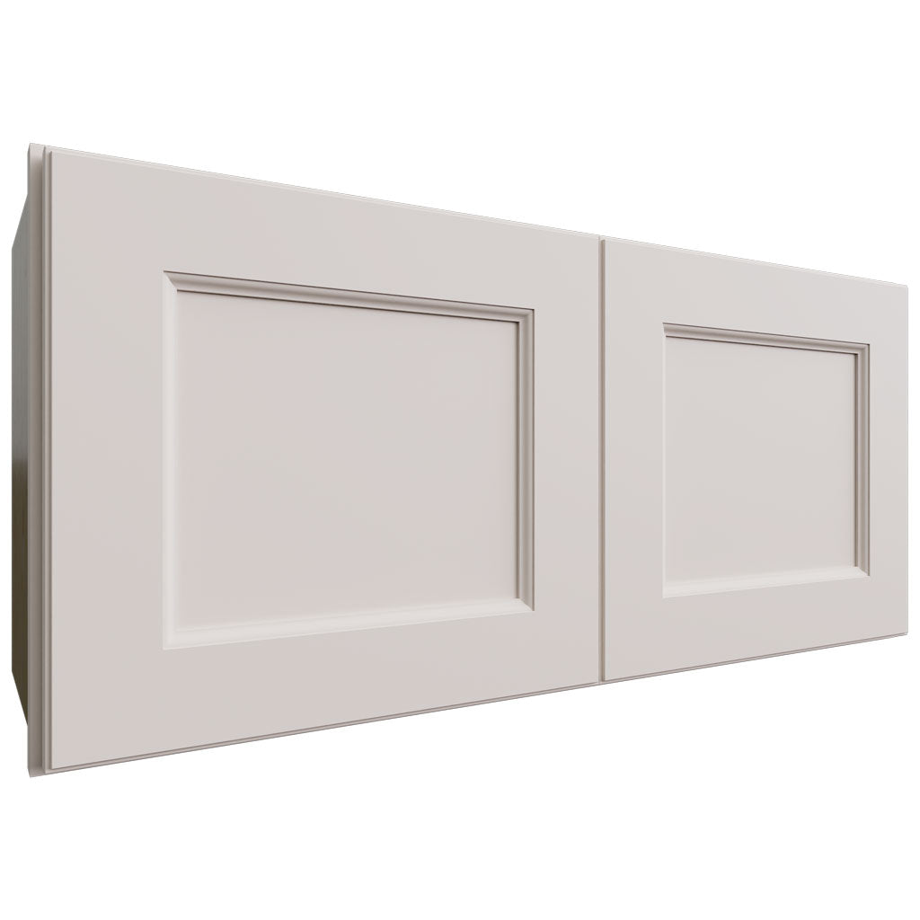 Fabuwood Allure Fusion Dove 33" W X 15" H X 12" D Double Door Wall Cabinet