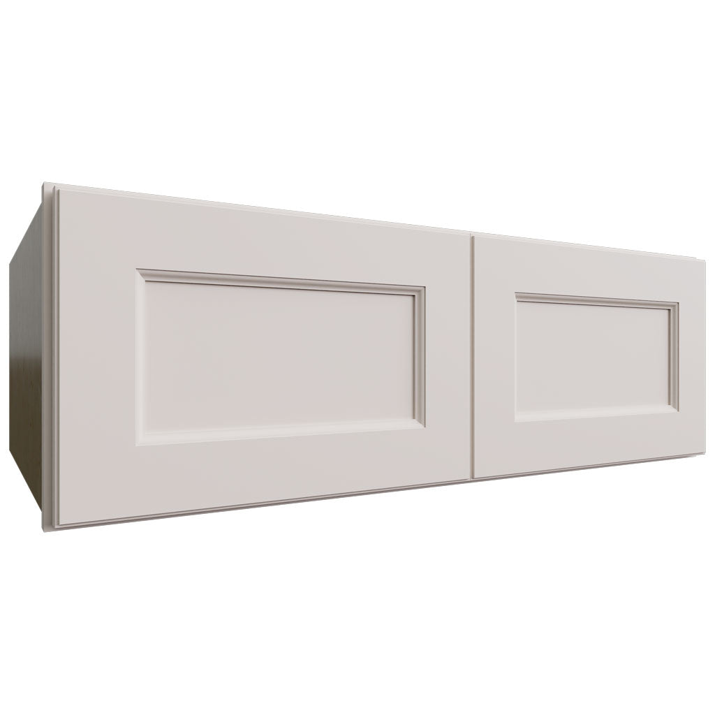 Fabuwood Allure Fusion Dove 36" W X 12" H X 24" D Double Door Wall Cabinet