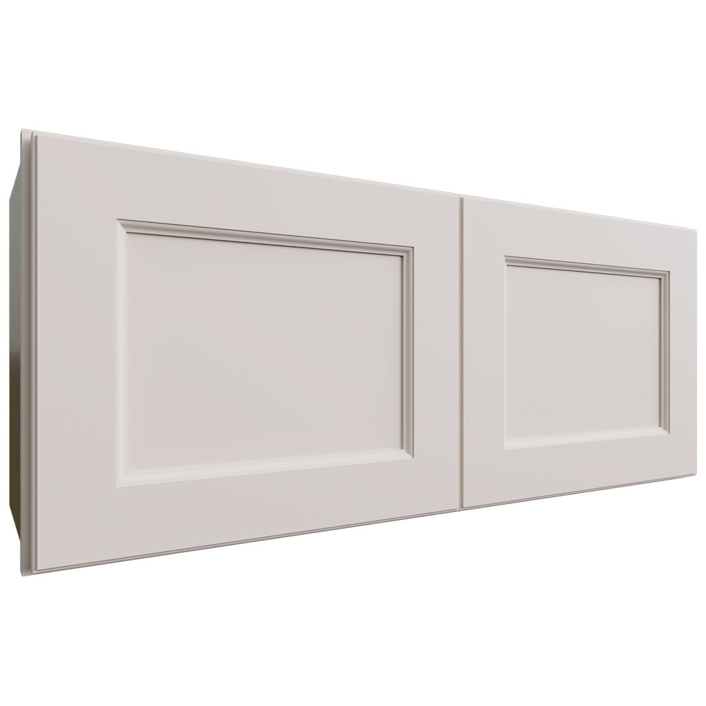 Fabuwood Allure Fusion Dove 36" W X 15" H X 12" D Double Door Wall Cabinet