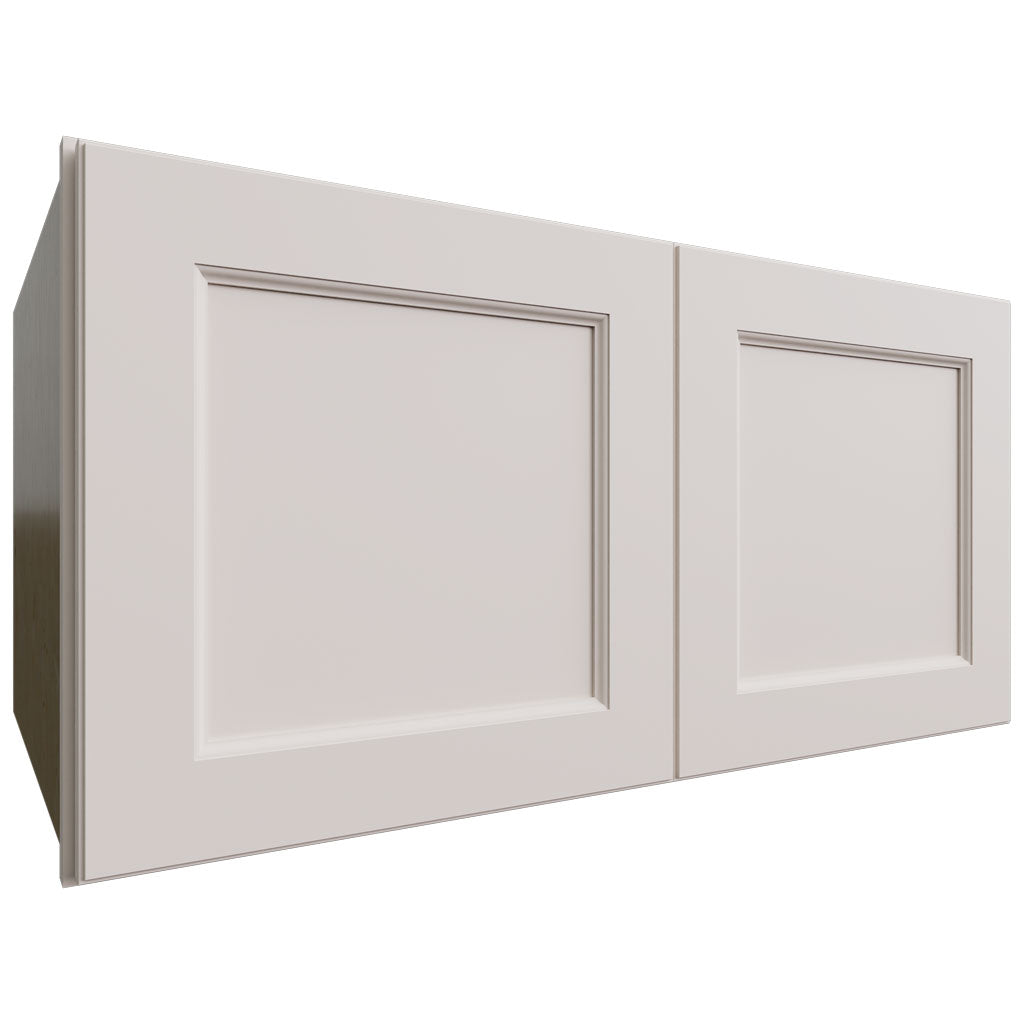 Fabuwood Allure Fusion Dove 36" W X 18" H X 24" D Double Door Wall Cabinet