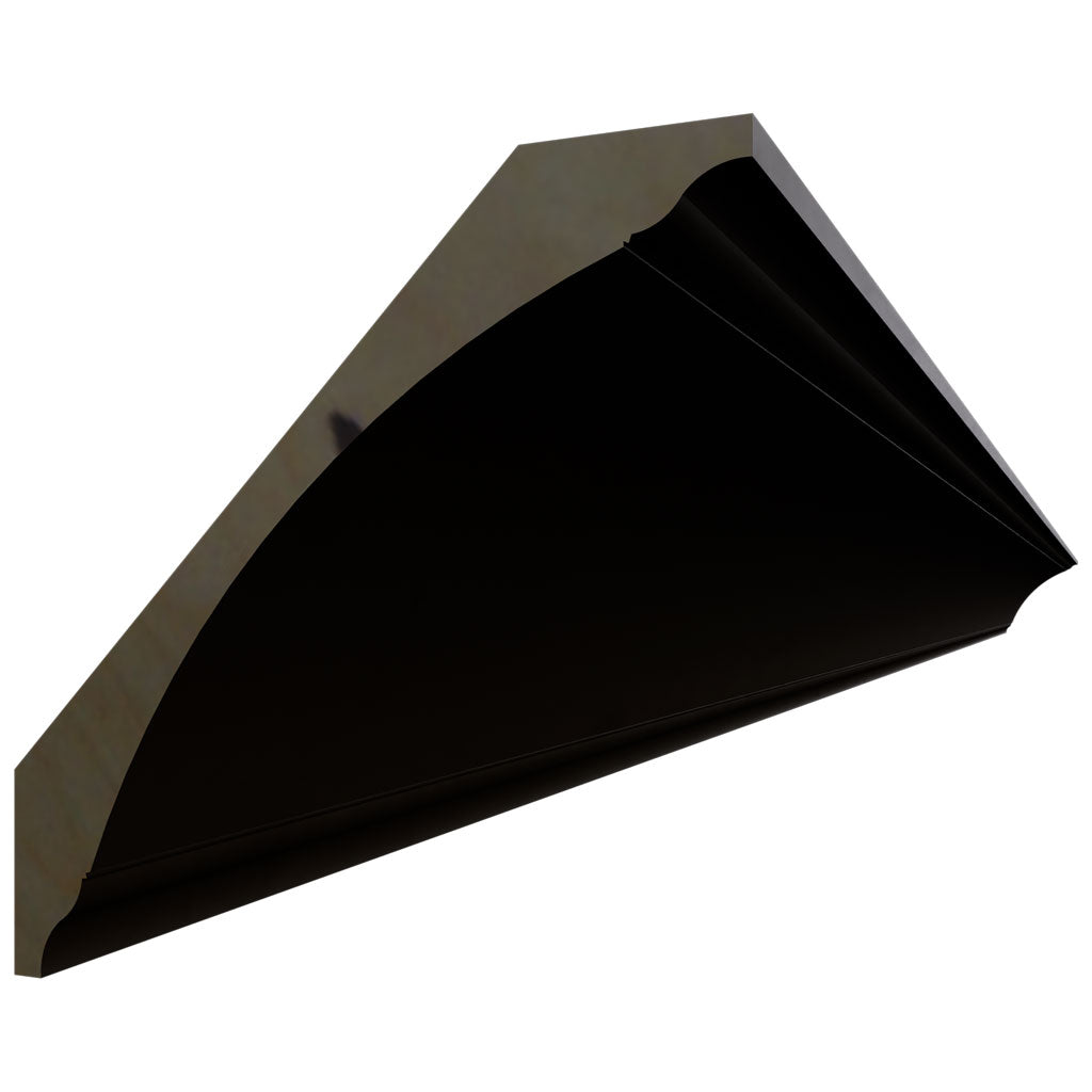 Fabuwood Allure Luna Kona 96" W X 4 1/2" H X 4 1/2" D Large Cove Crown Molding