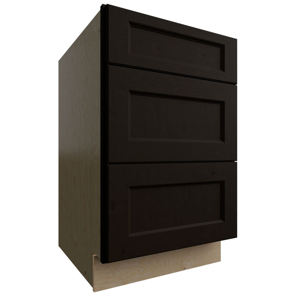 Fabuwood Allure Fusion Kona 21" W X 34 1/2" H X 24" D 3 Drawer Base Cabinet