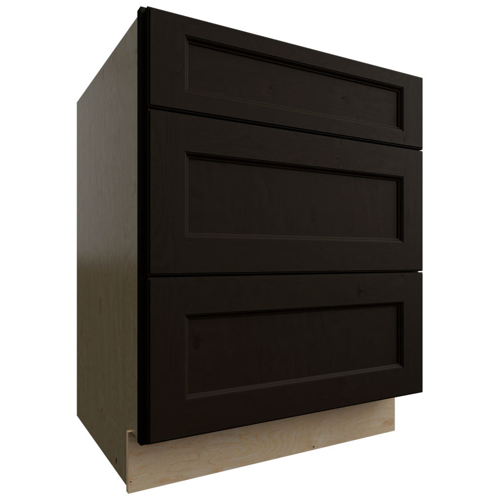 Fabuwood Allure Fusion Kona 27" W X 34 1/2" H X 24" D 3 Drawer Base Cabinet
