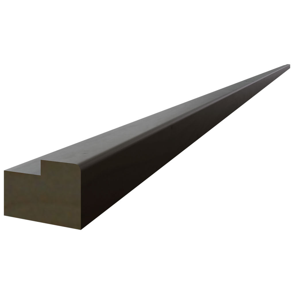 Fabuwood Allure Fusion Kona 96" W X 1" H X 1 1/2" D Light Rail Molding