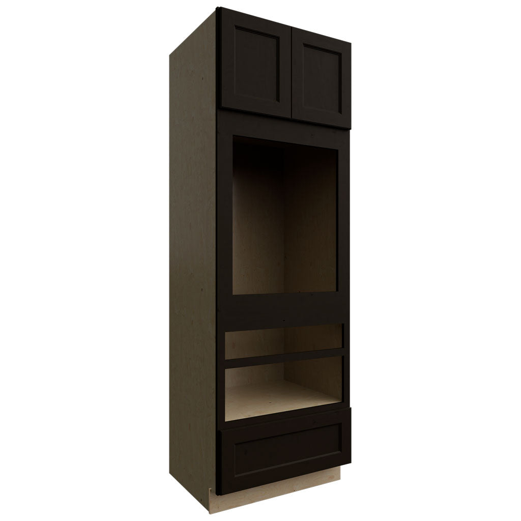 Fabuwood Allure Fusion Kona 33" W X 90" H X 24" D Double Oven Tall Cabinet