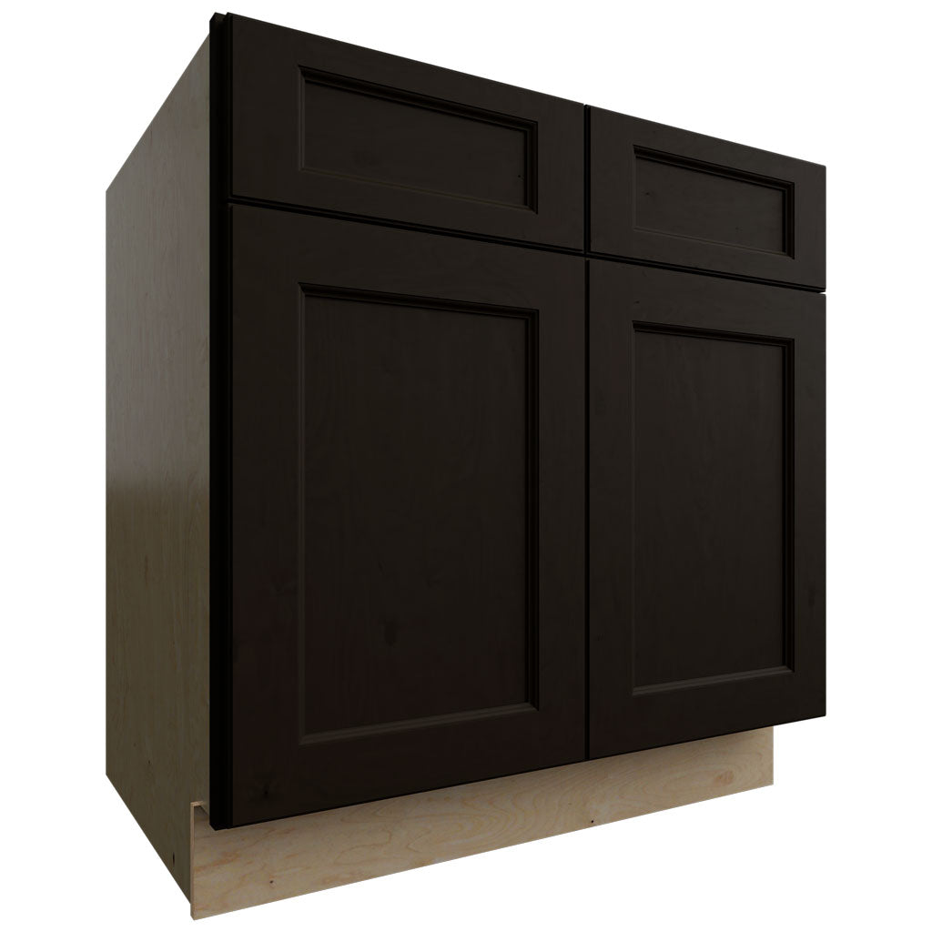 Fabuwood Allure Fusion Kona 33" W X 34 1/2" H X 24" D Double Door Sink Base Cabinet