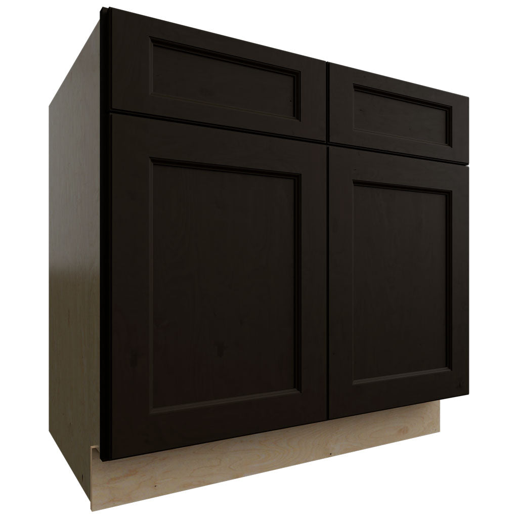 Fabuwood Allure Fusion Kona 36" W X 34 1/2" H X 24" D Double Door Sink Base Cabinet