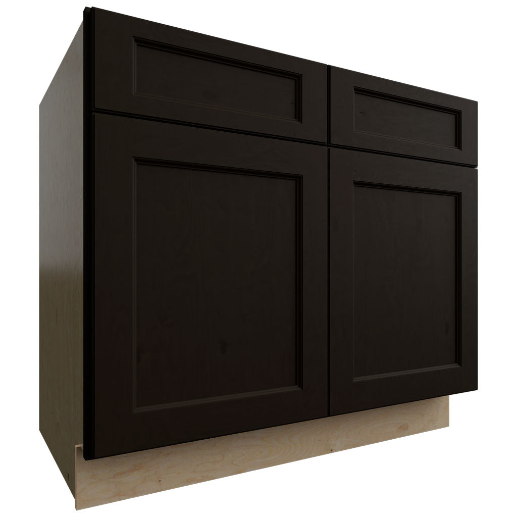 Fabuwood Allure Fusion Kona 39" W X 34 1/2" H X 24" D Double Door Sink Base Cabinet