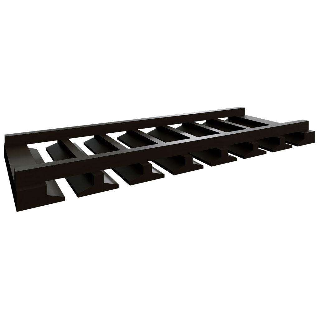 Fabuwood Allure Luna Kona 30" W X 1 1/2" H X 11 1/4" D  Stemware Rack