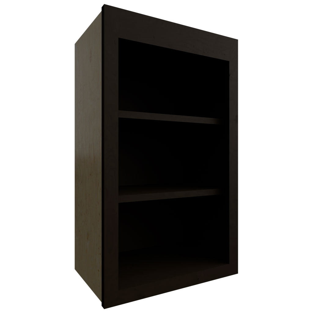 Fabuwood Allure Fusion Kona 18" W X 30" H X 12" D Wall Open Shelf Cabinet