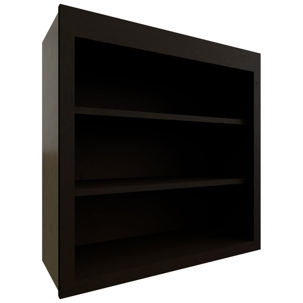 Fabuwood Allure Fusion Kona 30" W X 30" H X 12" D Wall Open Shelf Cabinet