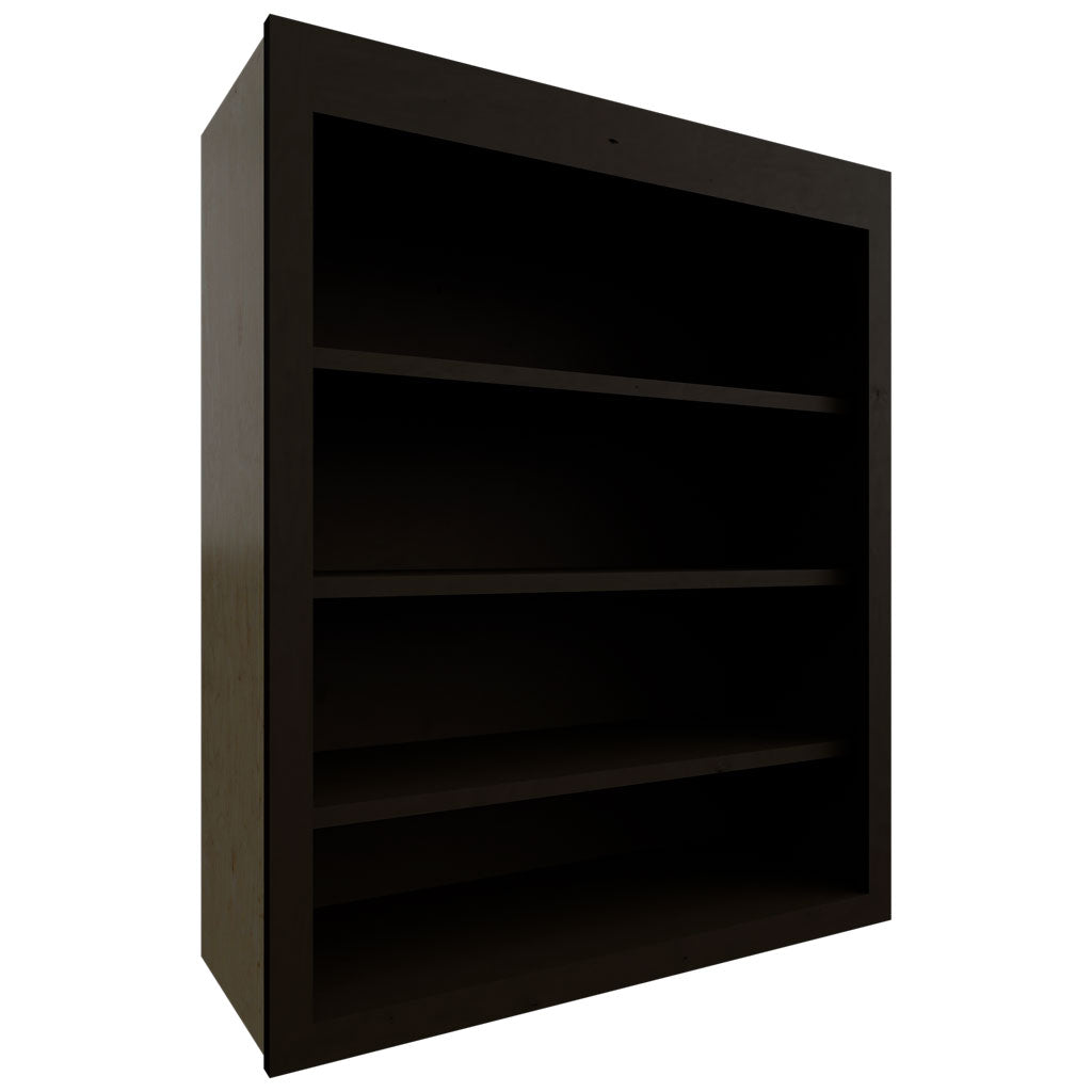 Fabuwood Allure Fusion Kona 30" W X 36" H X 12" D Wall Open Shelf Cabinet