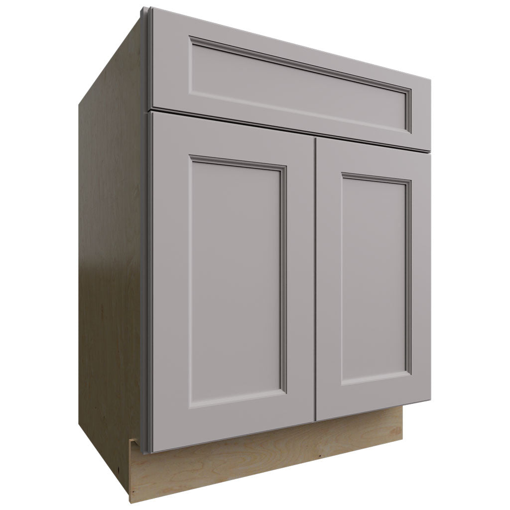 Fabuwood Allure Fusion Nickel 27" W X 34 1/2" H X 24" D Double Door Base Cabinet