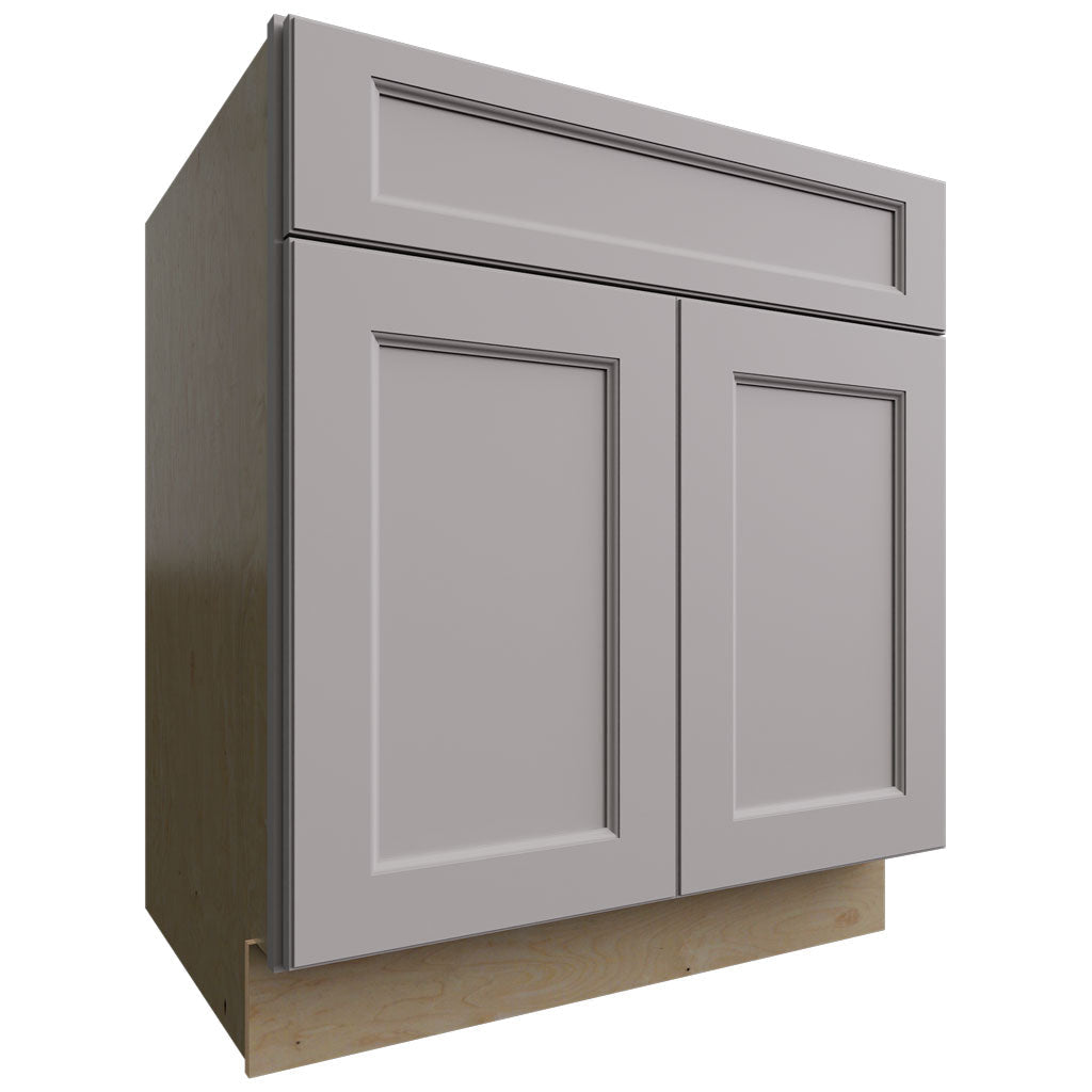 Fabuwood Allure Fusion Nickel 30" W X 34 1/2" H X 24" D Double Door Base Cabinet