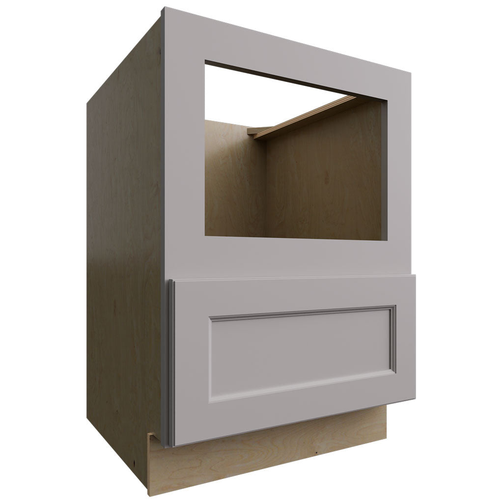 Fabuwood Allure Fusion Nickel 24" W X 34 1/2" H X 24" D Base Microwave Cabinet