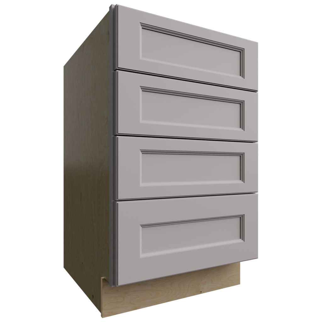 Fabuwood Allure Fusion Nickel 21" W X 34 1/2" H X 24" D 4 Drawer Base Cabinet