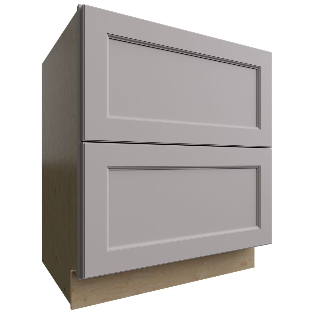 Fabuwood Allure Fusion Nickel 30" W X 34 1/2" H X 24" D 2 Drawer Base Cabinet