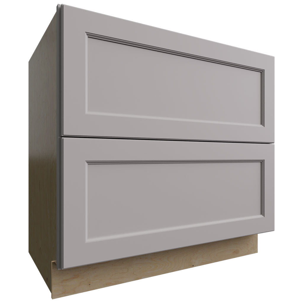 Fabuwood Allure Fusion Nickel 36" W X 34 1/2" H X 24" D 2 Drawer Base Cabinet