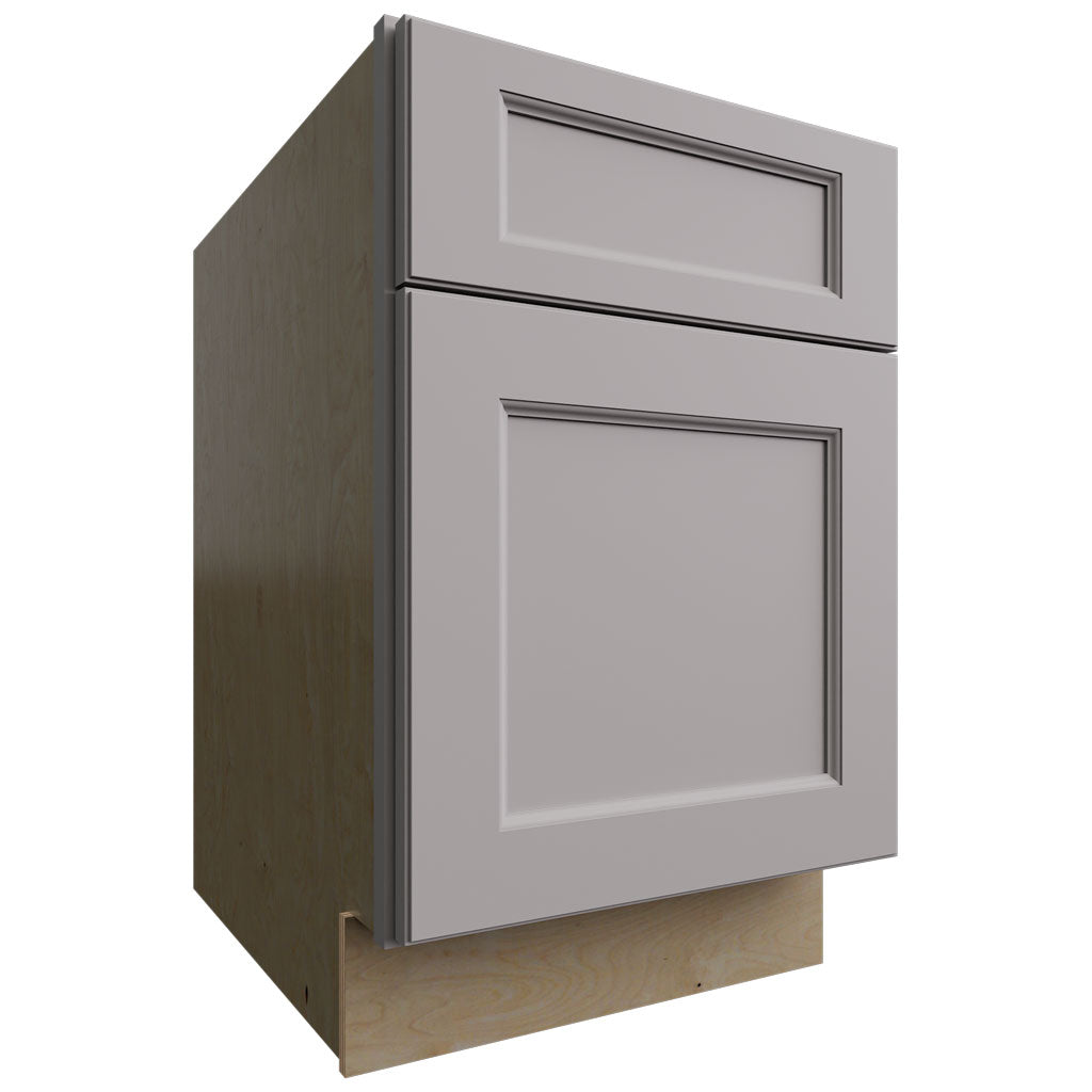Fabuwood Allure Fusion Nickel 18" W X 28 1/2" H X 21" D File Drawer Base Cabinet